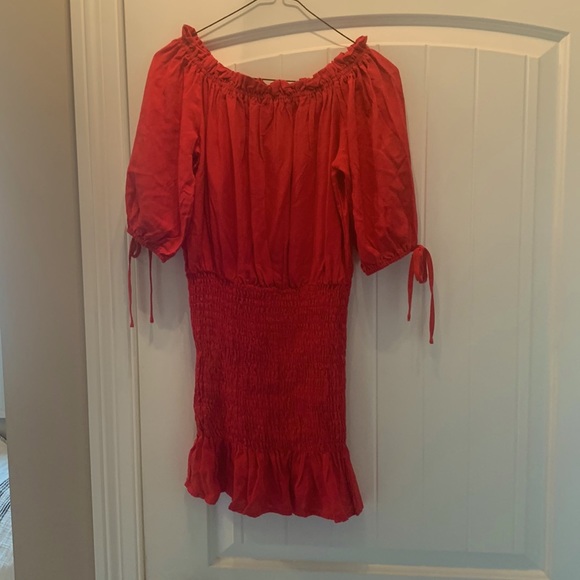 Nic & Jo Red Mini Dress NWT - Picture 1 of 3